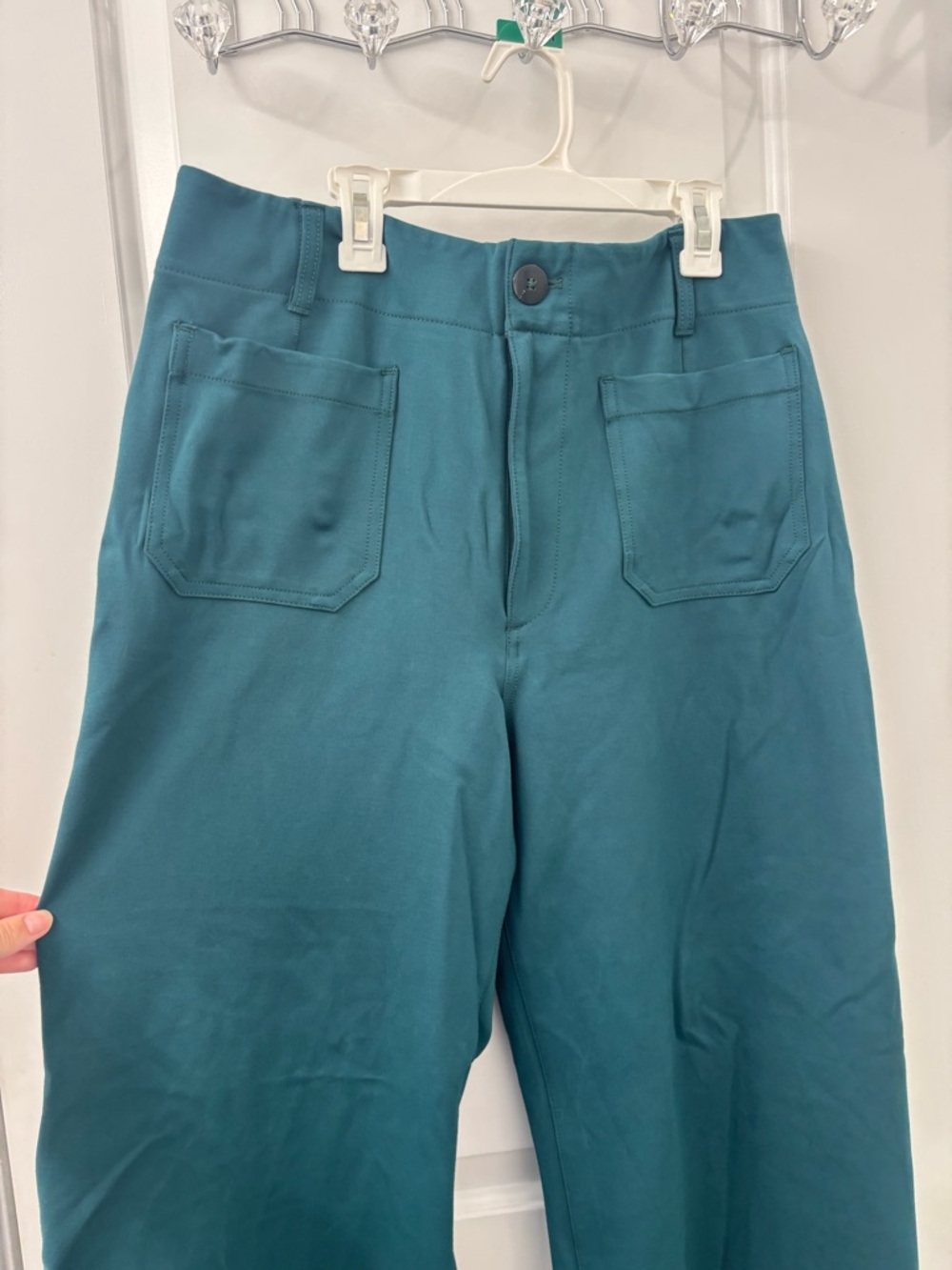 Anthropologie Maeve Colette pant wide leg cropped - Picture 4 of 10
